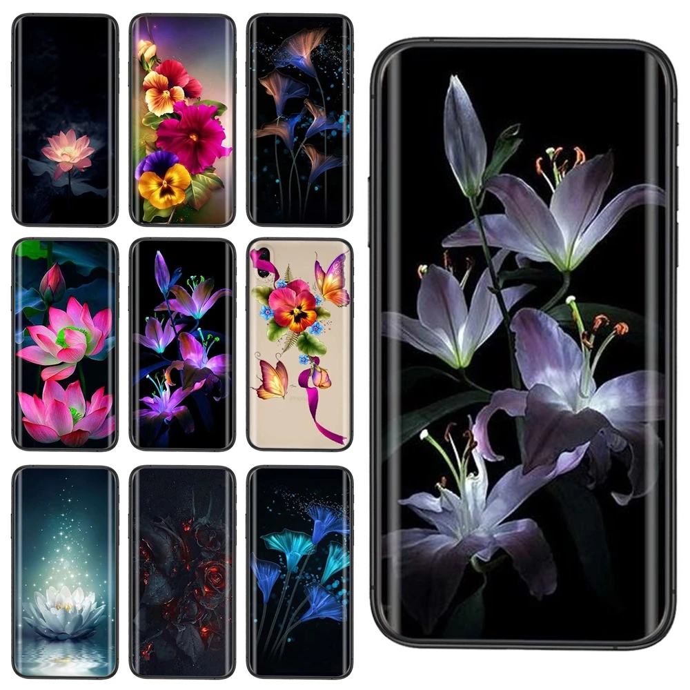 Чехол для мобильного телефона с красивыми цветами для iPhone 12 11 X XR XS Max Mini Pro 8 7 6 6S Plus SE 2020 5 5S 5C