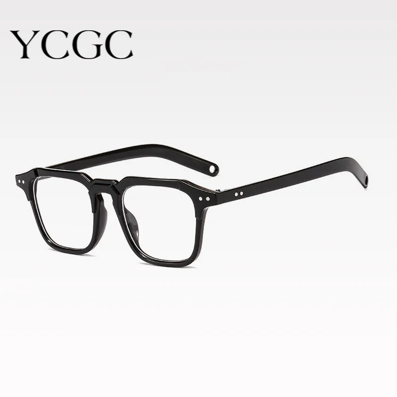 

New Retro Reading Glasses Women Man Small Square Box Rough Frame Style Compatible Myopia Anti-Blue Eyeglasses 0,-1.0~6.0