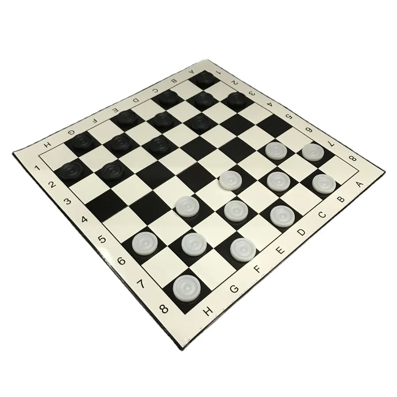 

Foreign Trade Hot Sale Foldable Plastic Checkers Draughts Checkers