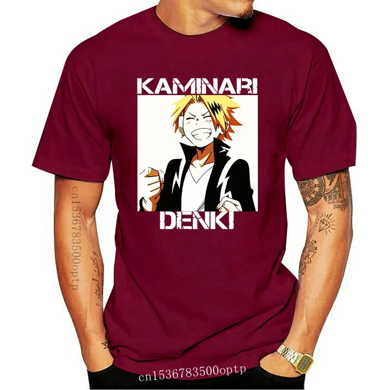 

Men t-shirt Kaminari Denki tshirt Women t shirt