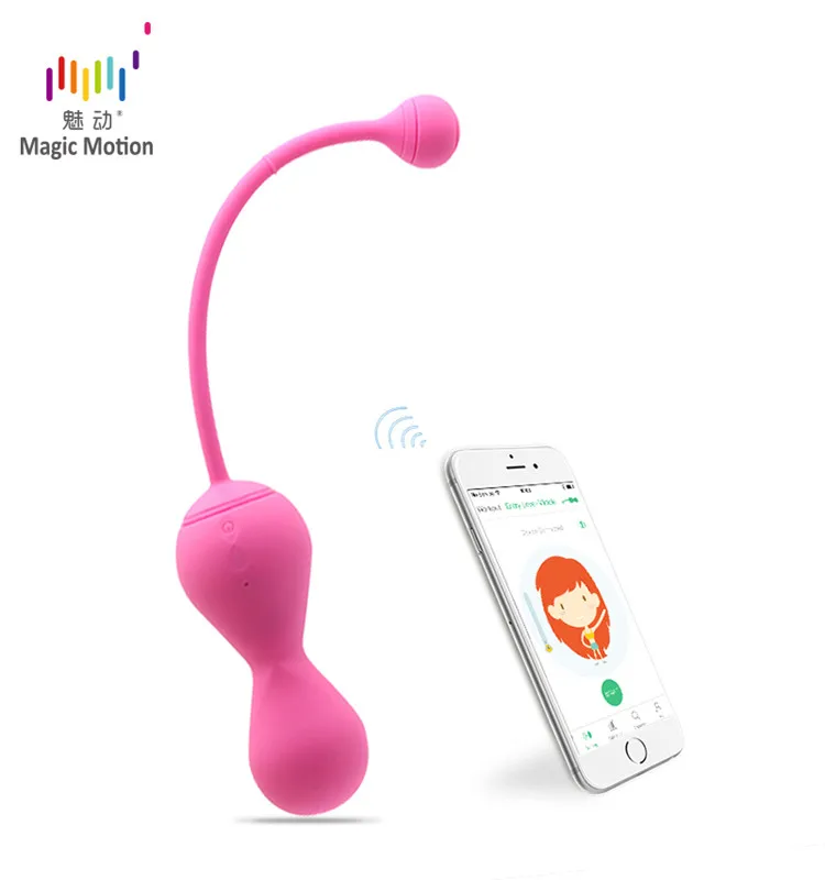 Беспроводной Вибратор Kegel Master управление через приложение Magic Motion умный тренажер