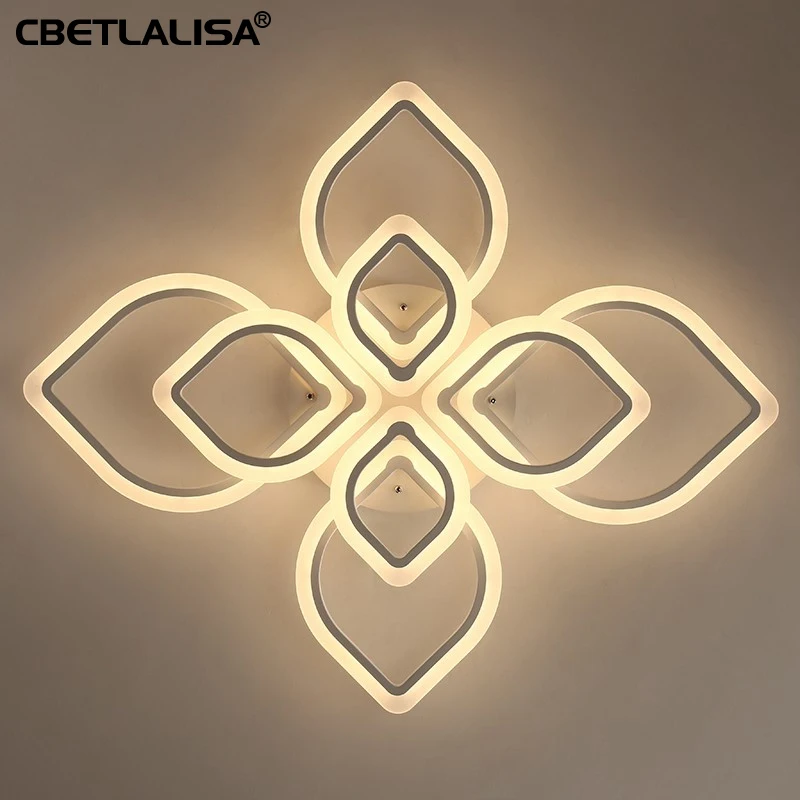 

60% LED Modern Chandelier lamp living room, bedroom, dining room acrylic Ceiling chandelier home indoor lighting