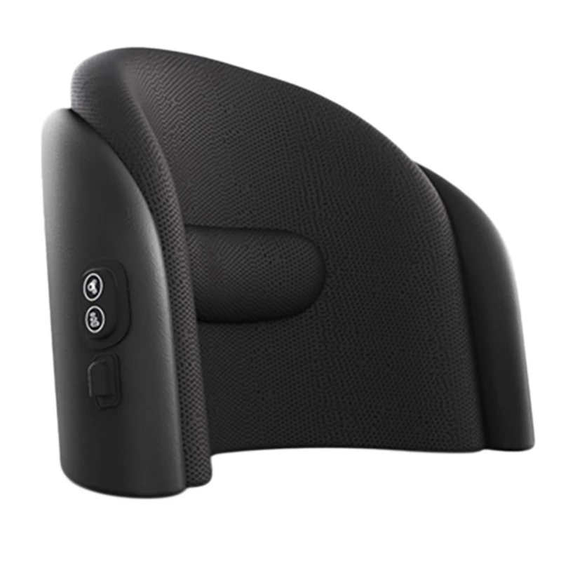 

Car Seats Back Massager Pillow, Seats Back Support Headrest Simulation Human Massage for Travel Home Office