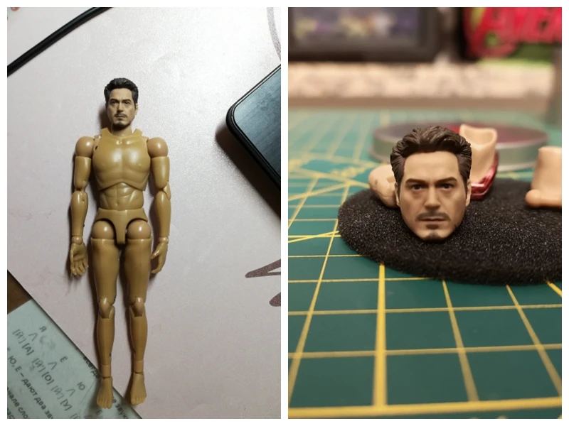 Ironhands Mark 50 1/12 экшн-фигурка Тони Старка с резьбой по голове F 6 &quotSHF кукла | Игрушки и