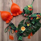 Женское бикини в горошек, женский купальник, Женский комплект бикини, пляжный купальник, женский купальник, бикини 2021