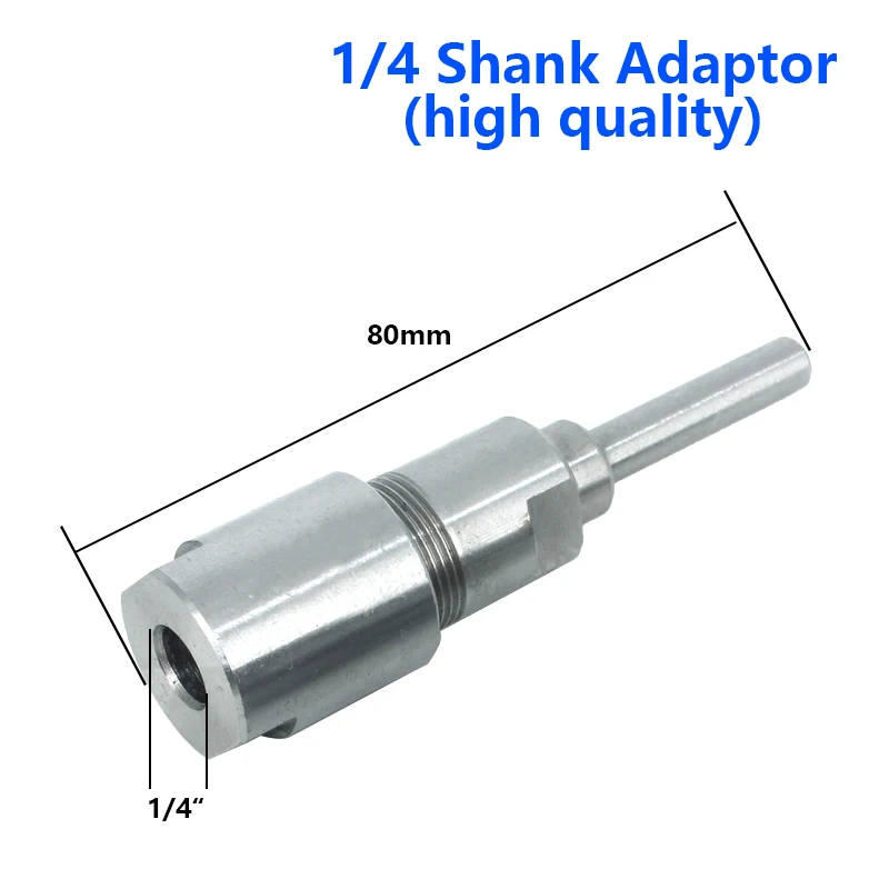 6.35mm high quality LAVIE 1 шт. 1/" 8 мм 12 мм 1/2" хвостовик фрезы удлинитель стержня цанговый гравировальный станок удлинитель фрезы для дерева MC04003 - Длина режущей кромки: 6.35mm high quality