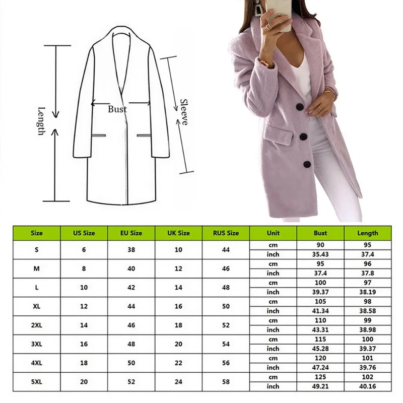 

SHUJIN Fashion Autumn Long Coat Women Down Collar Solid Yellow Coat Casual Lady Slim Blends Outerwear Clothes 2020