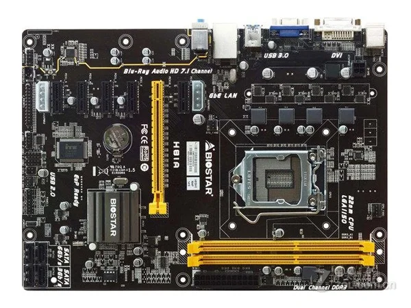 

B85 four slot board 1150 pin Meijie Minghua engine b85-btc B85 hd3