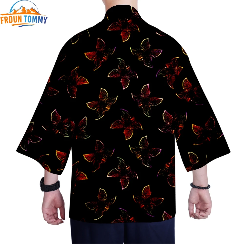 Кимоно странные вещи с принтом японский кардиган женское кимоно летнее пляжное