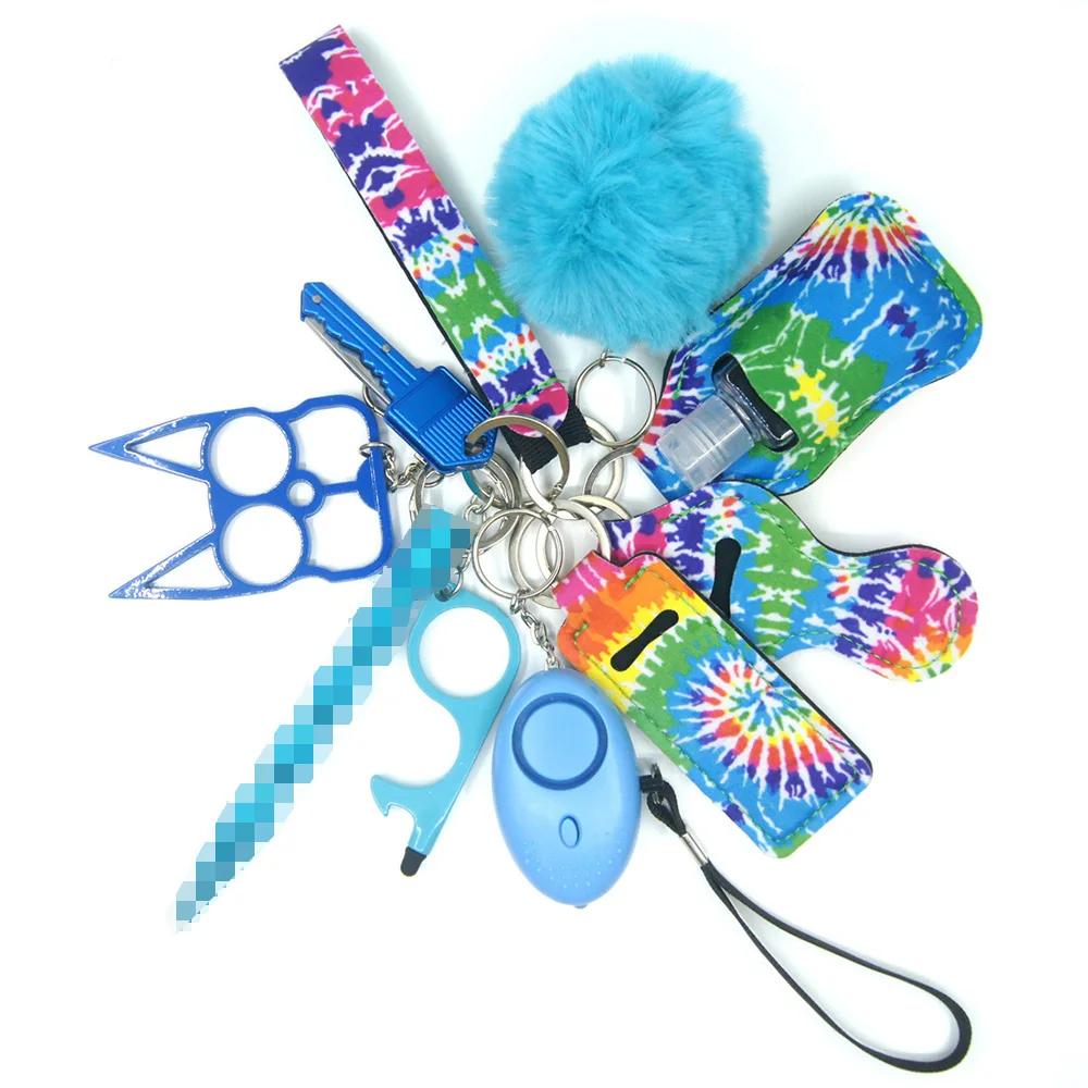 

Self defense keychain Window ring Fight Combat Survival Women Tool Ring keychains