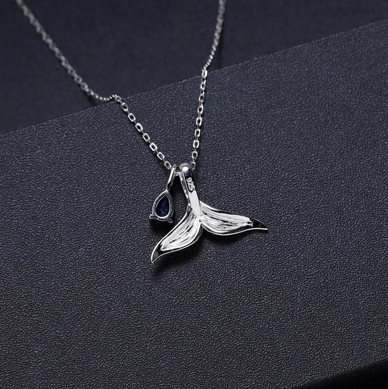 Женский кулон в виде рыбьего хвоста GEM'S BALLET драгоценные камни-сапфиры 0 48ct