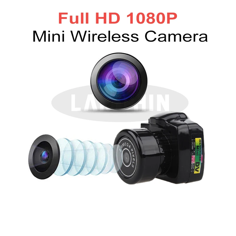 Мини камера 1080P с поддержкой TF карты HD видео аудио рекордер веб видеокамера DV DVR