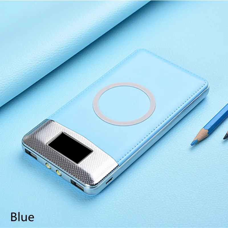 

Power Bank 10000mAh Portable Wireless Charging Mobile Power Supply For iPhone 12 Mini Pro Max Xiaomi Huawei Mobile Phone Charger