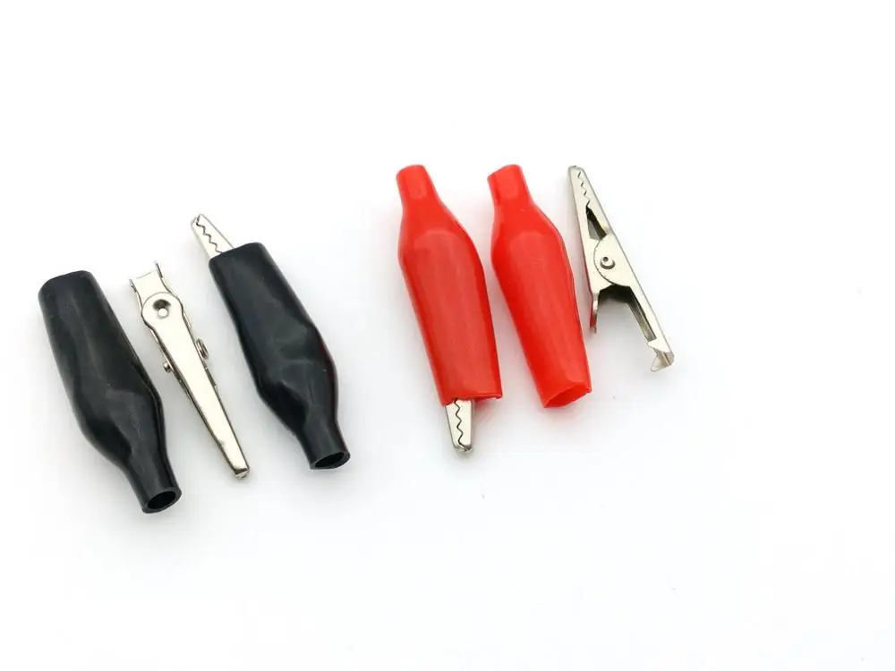 Зажим типа крокодил 35 мм для тестового соединителя зонда 400 шт. | Обустройство