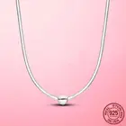 Женский Классический чокер из серебра 925 пробы, с застежкой-змеей