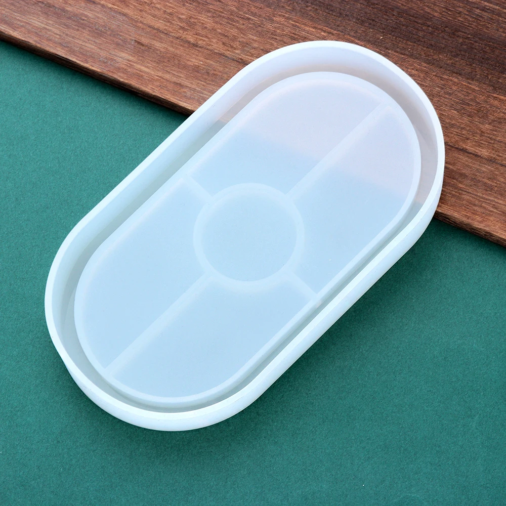 Прямоугольная Гибкая силиконовая форма для пепельниц поделок из эпоксидной