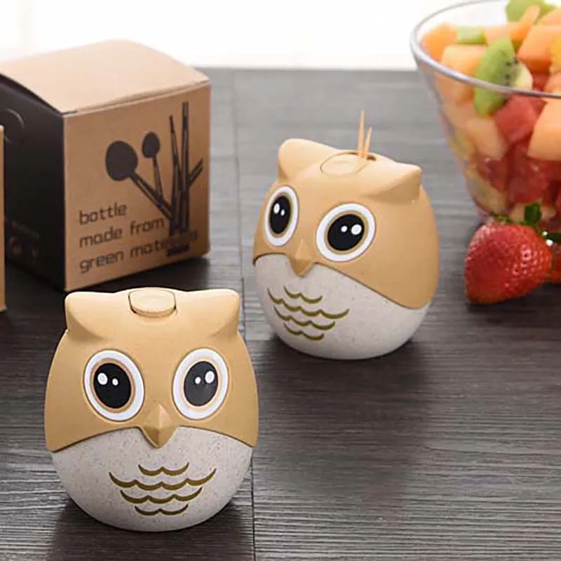 Держатель Для Зубочисток контейнер пшеничной соломы для домашего обеденного