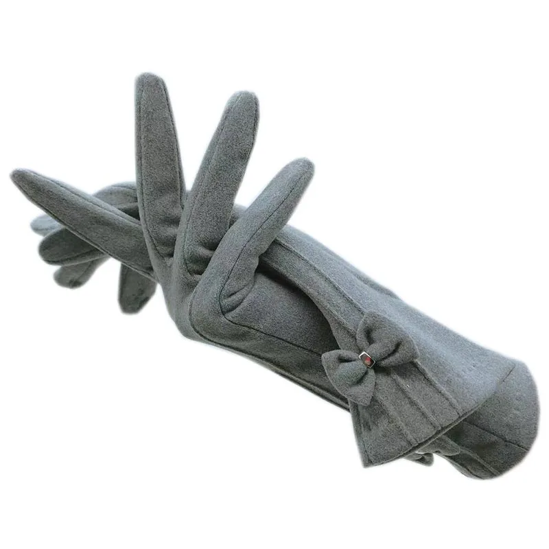 

Перчатки женские демисезонные на запястье, модные новые стильные спортивные с естественным подогревом Derong для сенсорных экранов, 27 см, для вождения и езды на осень и зиму