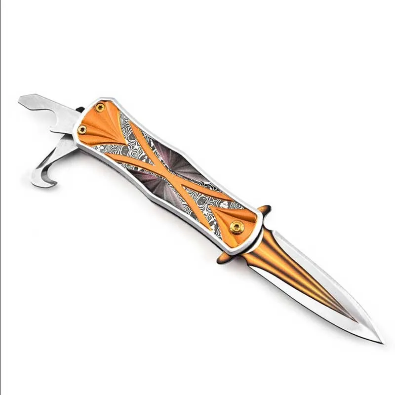 

Multifunctional outdoor self-defense knife mini pocket folding knife bladed tactical knife Tactical Survival Hungting Knives