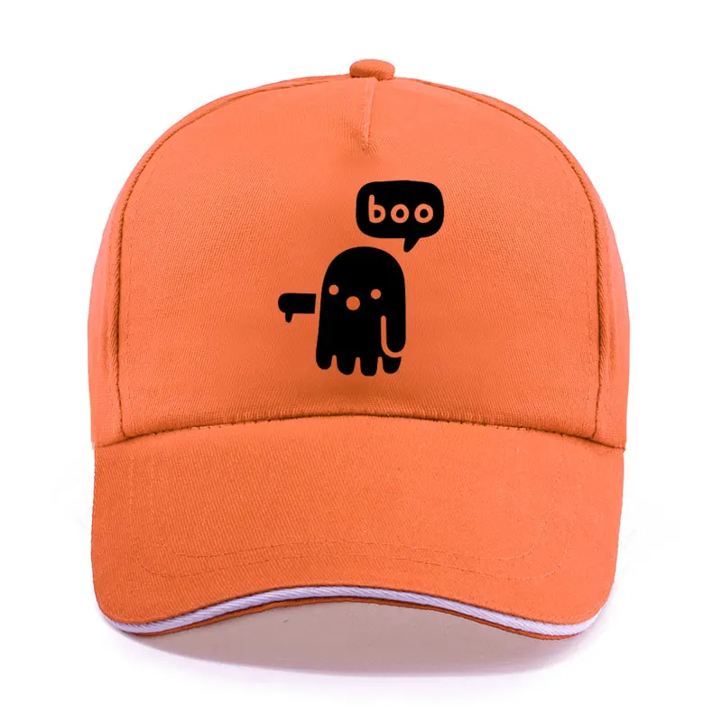Бейсболка с рисунком boo повседневная хлопковая кепка унисекс для мужчин и женщин