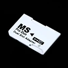 Карта Micro SD до Memory Stick MS Pro Duo для Оборудование для PSP карты 2 слота адаптер двойной слот для карт памяти адаптер 2 Micro SD HC карты конвертер