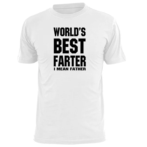 

YRCMBW Gift For Father World's Best Farter I Mean Father T-Shirt For Men