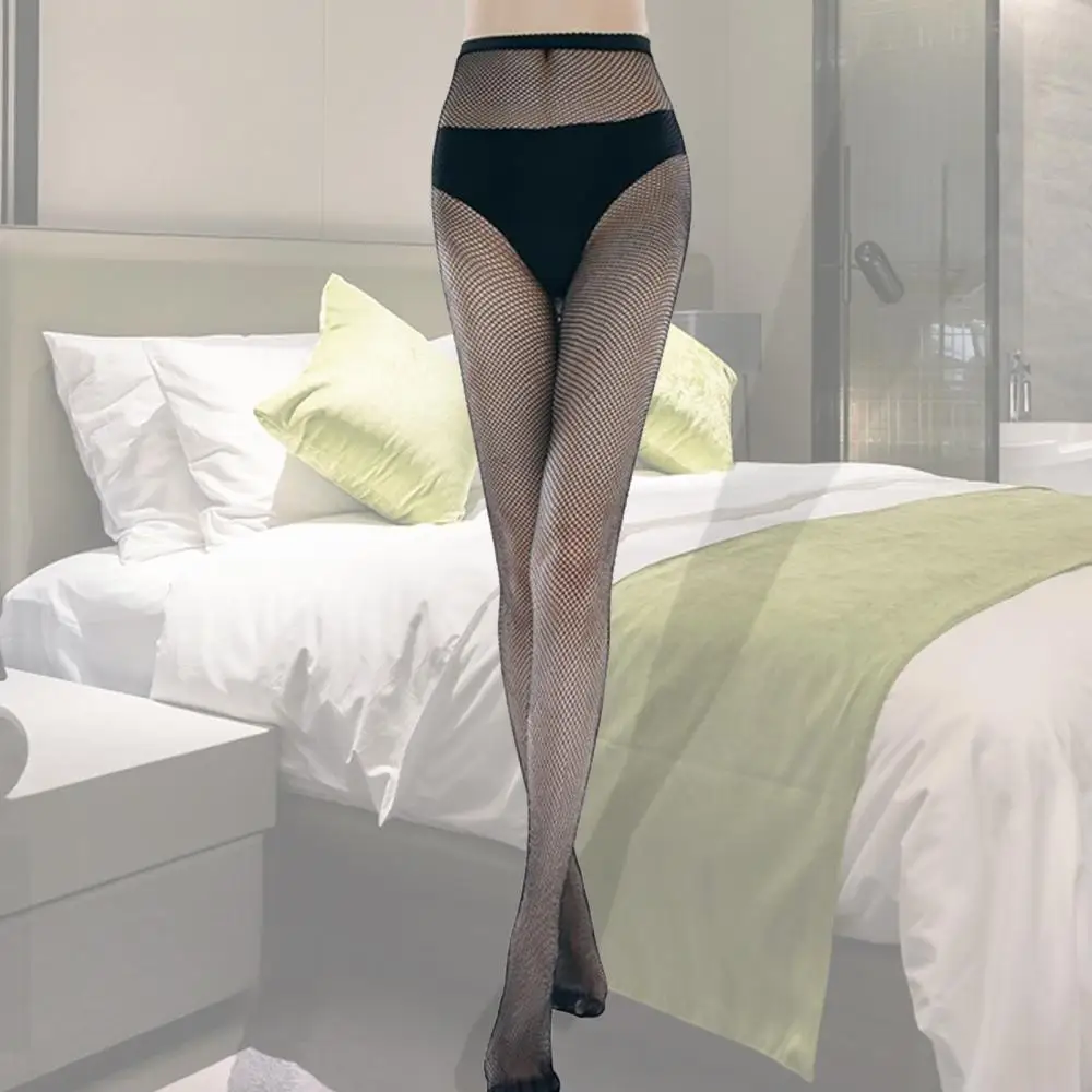 Silk Stockings Mesh Tempting Ultra-thin Pantyhose Socks For Home Sex Fishnet Stockings High Waist Me