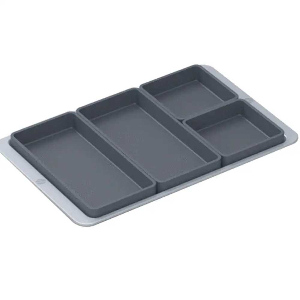 

New Microwave Steamer Sheet Pan Cooking Reimagined Versatile Grid Dividers Silicone Tray Oven Dish Baking Sets Nonstick Bakeware