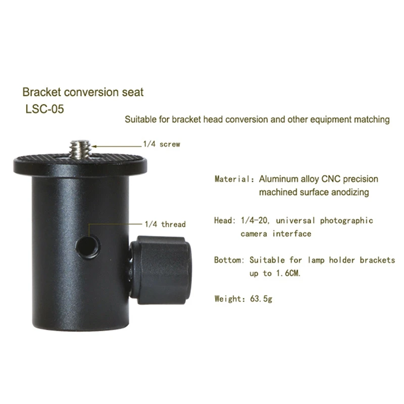Штатив для вспышки с переходником камеры 1/4 держателя зонта аксессуары
