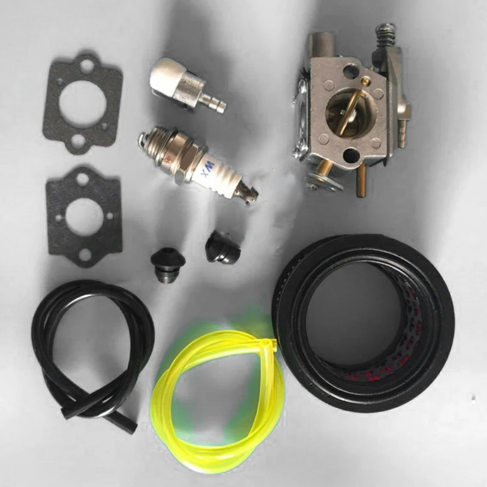 

Carburetor Gasket Spark Plug Kit For Walbro WT-594-1 Echo CS-510 & CS-520 CS-370 Chainsaw Carb