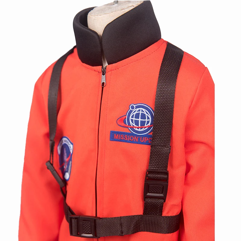 

Boys Girls Astronaut Spaceman Professional Character Party Role Play Dress Up Suit Headgear Kid Halloween Cosplay Costume Outfit