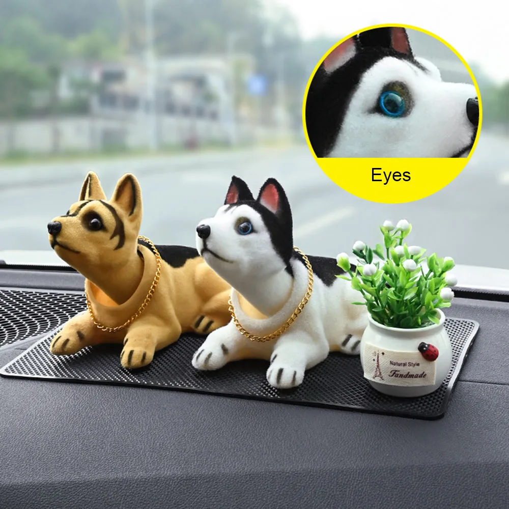 

Dog Decoration Gift Decoration Creative Decoration Shake Head Dog Cute Shepherd St Bernard Car Doll Beagle