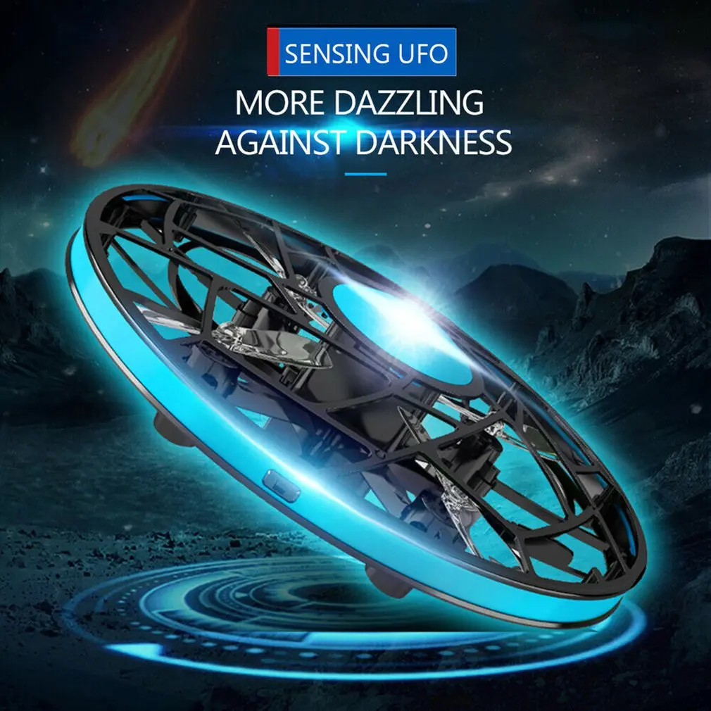 TL954063 НЛО Мини-Дрон вертолет RC Квадрокоптер зондирования и света игрушка для дома четырехосный НЛО Мини Дрон