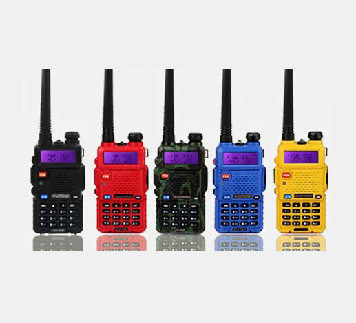 Portable Baofeng BF UV-5R UV5R Talkie Walkie FM Interphone Two Way Radio with FREE PTT EARPHONE