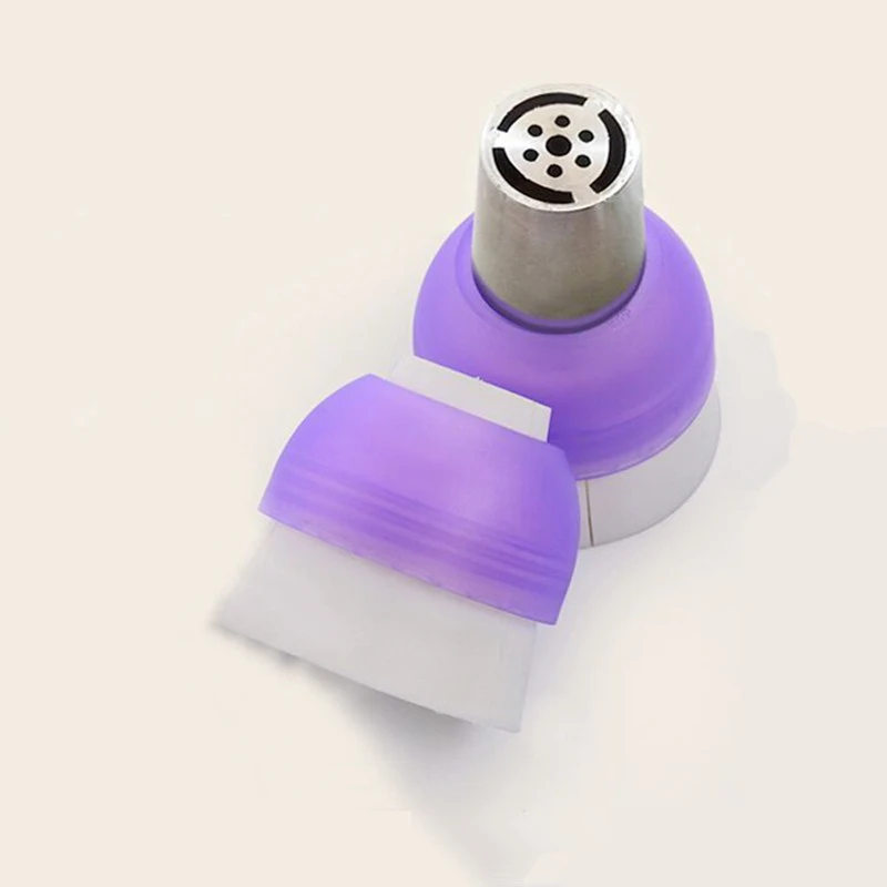 В стиле Icing отсадочный мешок насадка конвертер трехцветный Соединительный