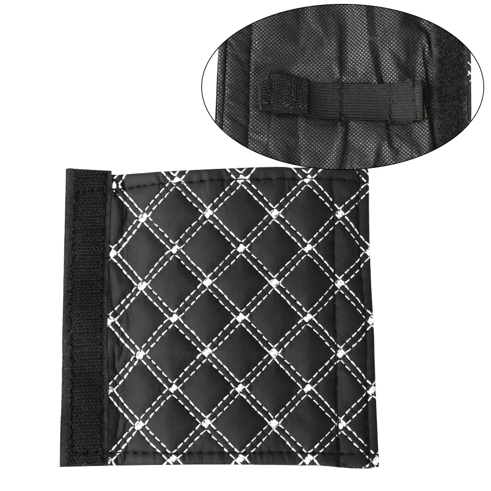 

Car Faux Leather Gear Shift Knob Cover Hand Brake Cover Sleeve Professional Anti-Slip Car Interior Shift Knob Cover Accessories