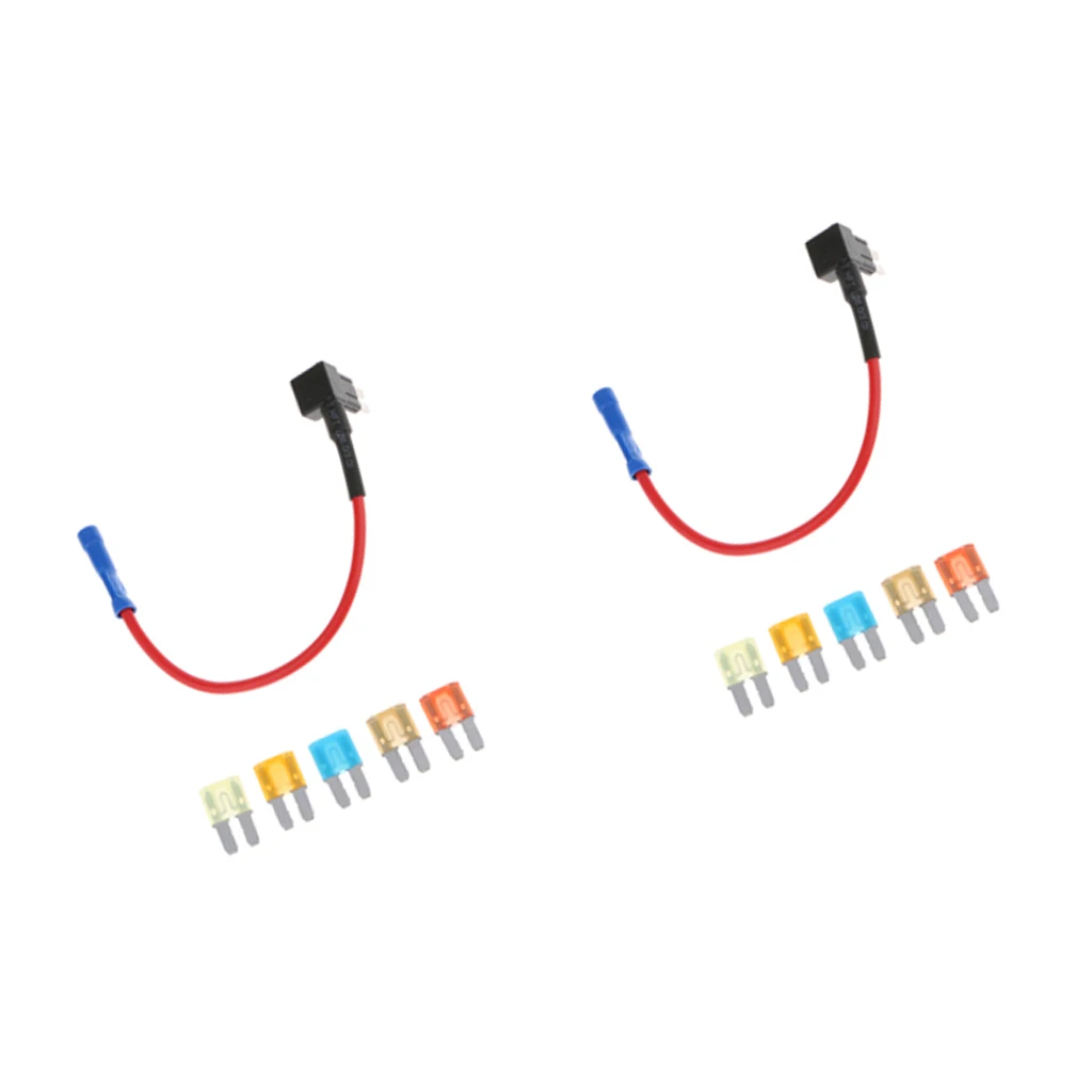 10 шт. предохранитель 5A 7.5A 10A 15A 20A и Micro2 | Автомобили мотоциклы