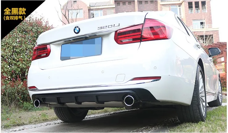Для BMW F30 F35 316LI 320LI Задний Спойлер ABS задний бампер диффузор защитные бамперы для