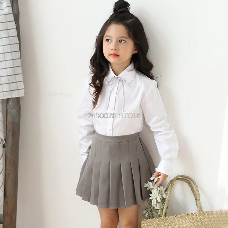 Юбка школьная детская плиссированная трапециевидная|Юбки| |