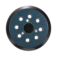 5 inches 125 mm 8 hole back up sanding pad 34 nails hook and loop sander backing pad for electric grinder power tools