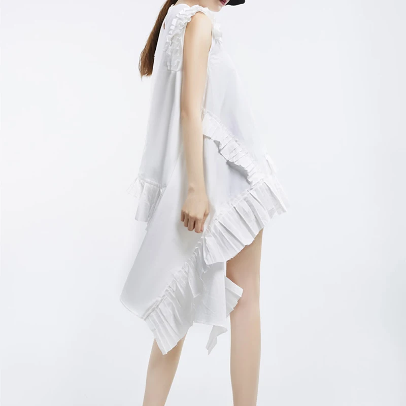 Женская юбка летняя 2020 новое необычное тяжелое обжимное индивидуальное с