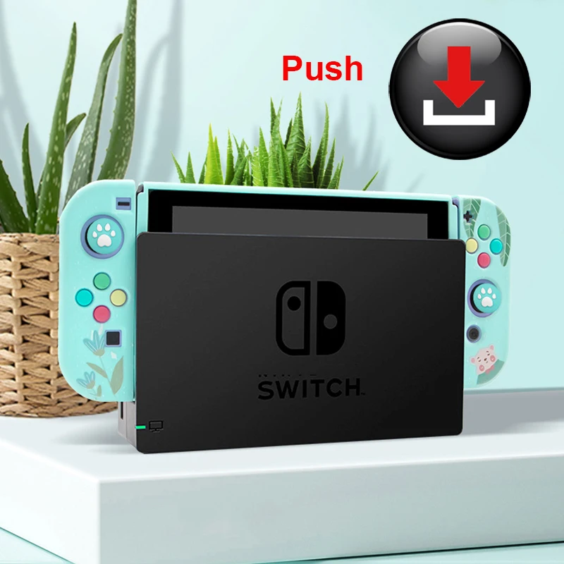 Чехол для Nintendos Switch NS Joy цветной защитный Внешний чехол из ТПУ съемный
