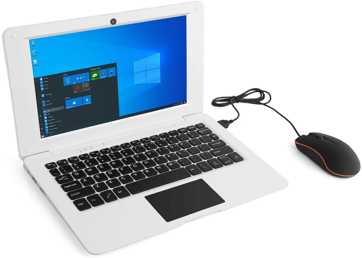 Ноутбук на Windows 10 1 дюйма 32 ГБ ультратонкий светильник нетбук четырехъядерный