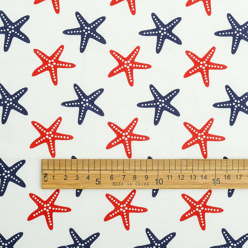 Морской якорь в полоску саржевая хлопчатобумажная ткань стрела морской морская