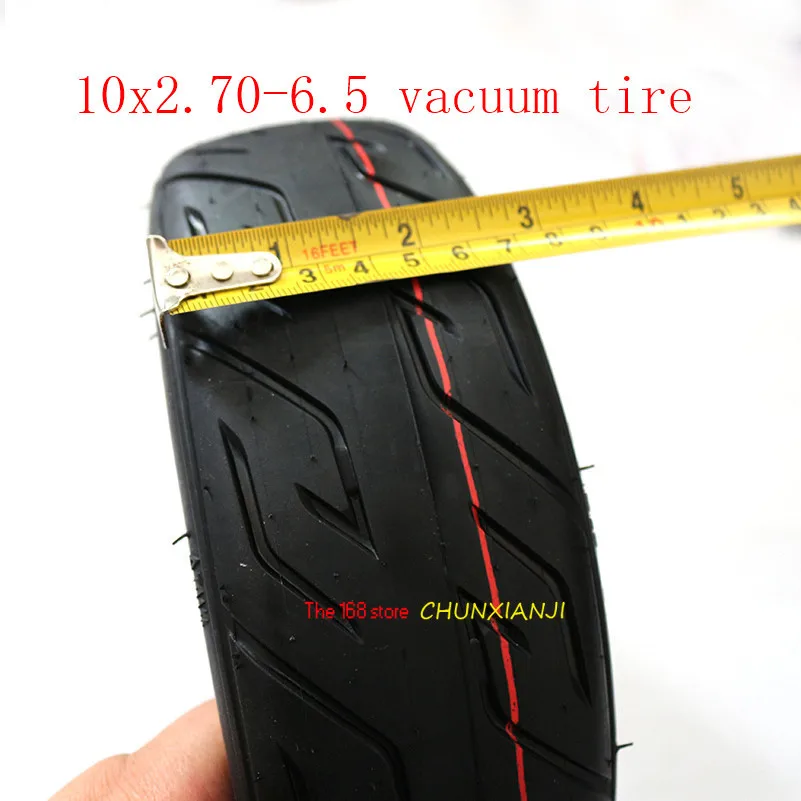 10 дюймовые вакуумные шины 10x2.70 6 5 бескамерные подходят для электрических
