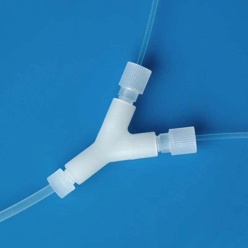 Коррозионно стойкая ПТФЭ Y образная внутренняя резьба подходящая к фланцевым