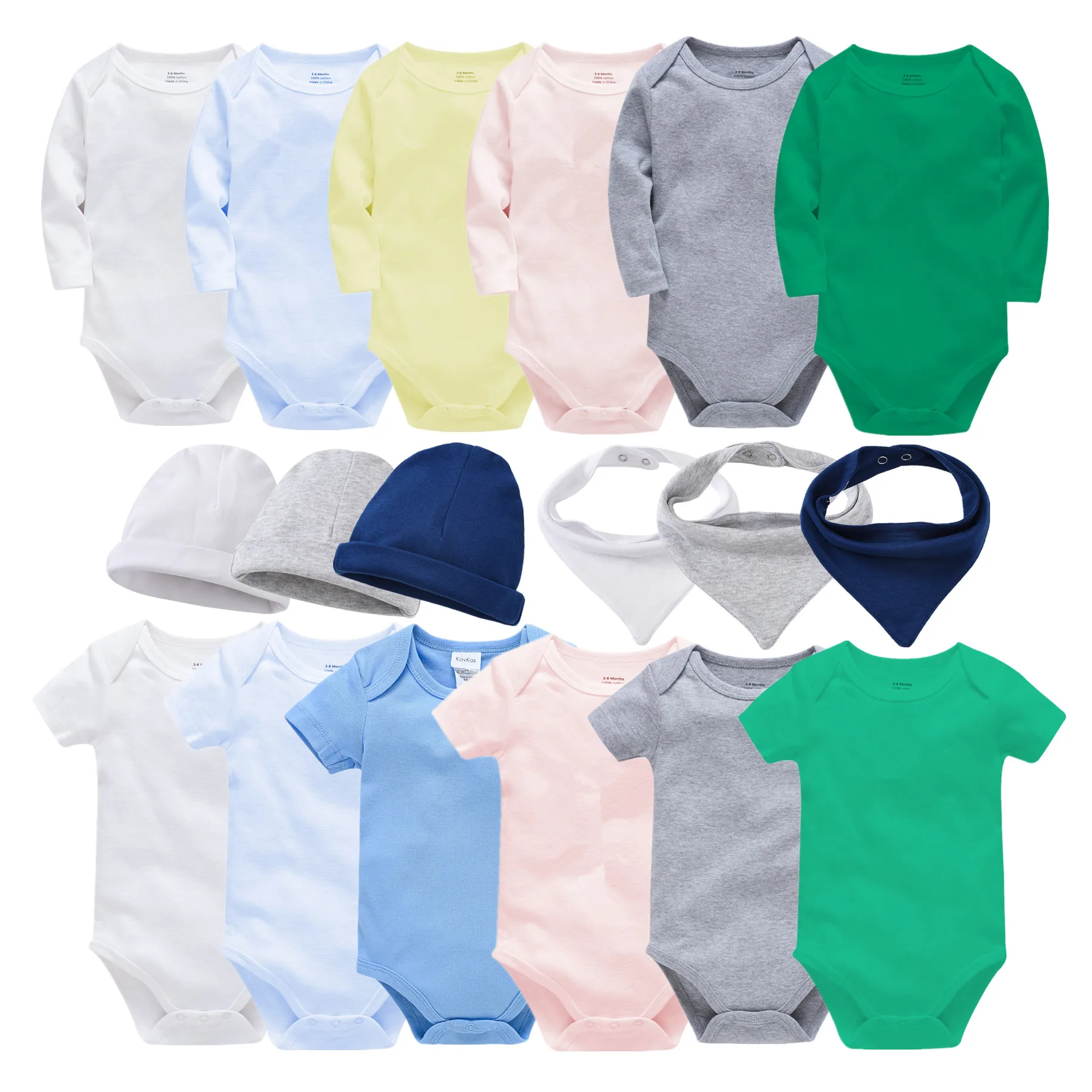 

New Baby Bodysuits Solid Roupas Bebe De Cotton Newborn Boy Girl Set White Blank Body Bebes Infant Baby Girl Onesie Jumpsuits