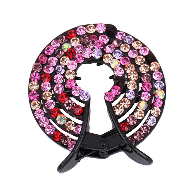 

Rhinestone Ponytail Clip Elegance Crystal Hairpins Hair Accessories for Women B88
