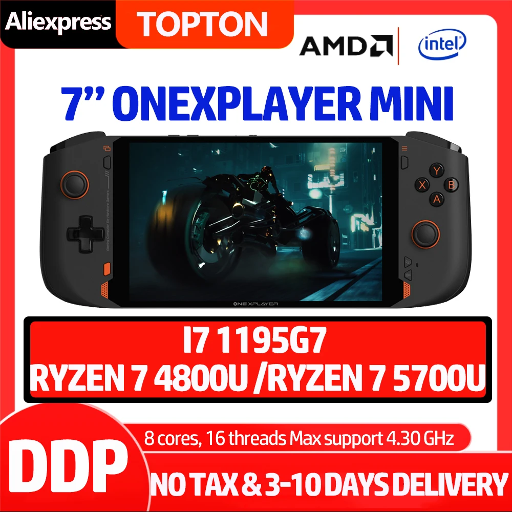 Портативная игровая консоль Mini OnexPlayer 7 дюймов портативный ПК мини-ноутбук UMPC Win10 11