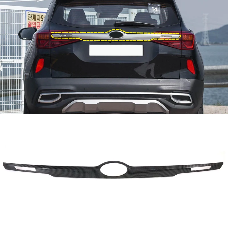 

1 шт., декоративная крышка багажника для Kia Seltos 2019 2020 2021